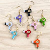Hair Dryer Earrings