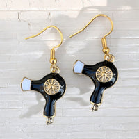 Hair Dryer Earrings