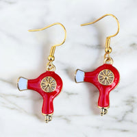 Hair Dryer Earrings