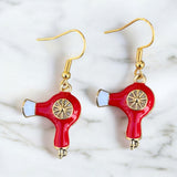 Hair Dryer Earrings