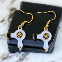 Hair Dryer Earrings