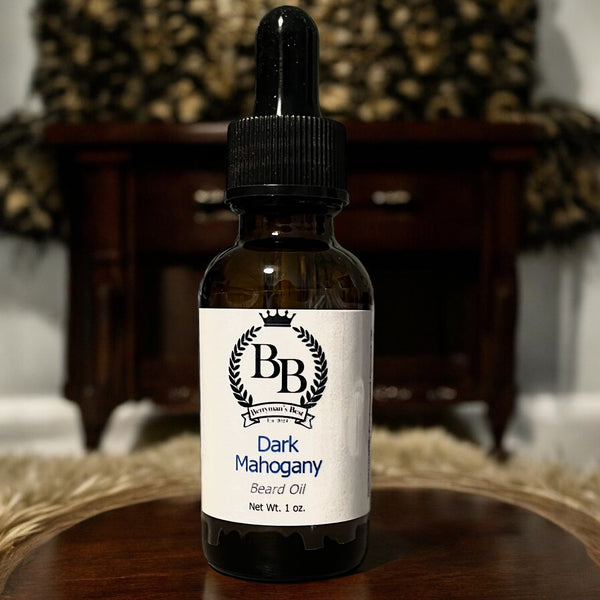 Dark Mahogany Beard Oil