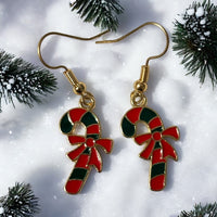 Candy Cane Earrings