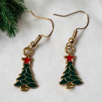 Christmas Tree Earrings