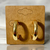 Golden Hoop Earrings