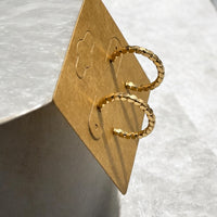 Gold Hoop Earrings