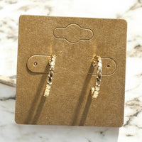 Gold Hoop Earrings