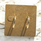 Gold Hoop Earrings