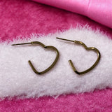 Golden Hoop Earrings