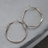 Silver Hoop Earrings