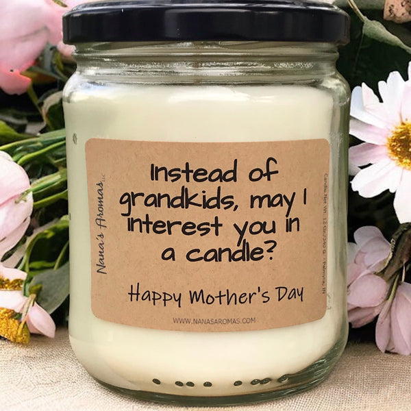 Candle Instead of Grandkids