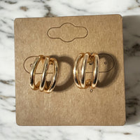 Gold Hoop Earrings