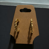 Gold Hoop Earrings