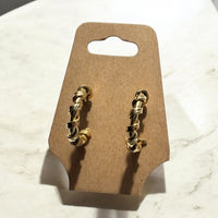 Gold Hoop Earrings