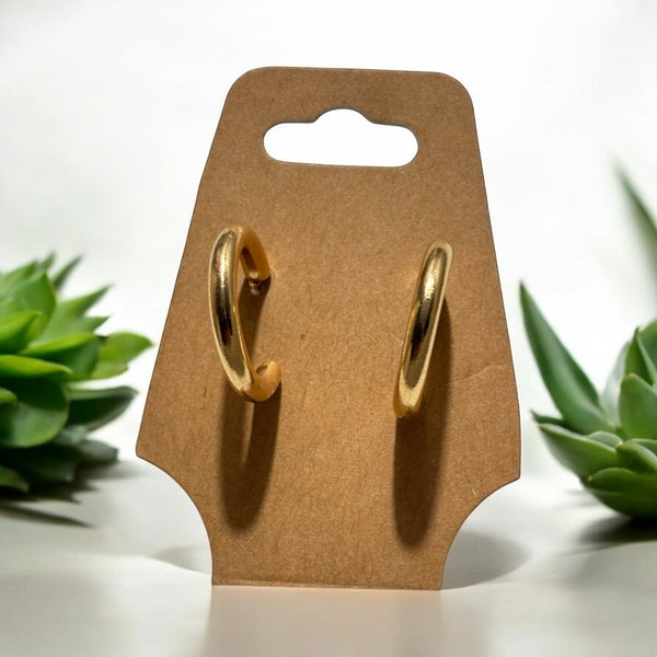 Gold Hoop Earrings