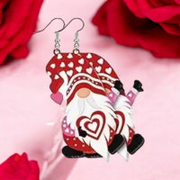 Gnome Valentine’s Earrings