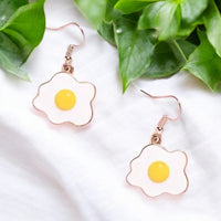 Fried Egg Earrings