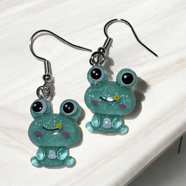 Frog Earrings