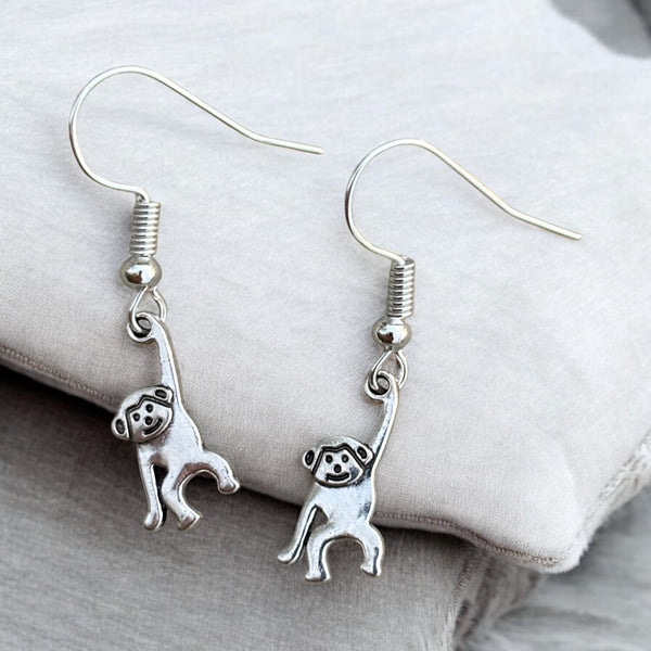 Monkey Earrings