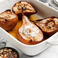 Baked Pear & Cinnamon