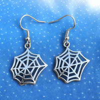 Spider Web Earrings