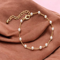 Faux Pearl Bracelet