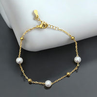 Faux Pearl Bracelet