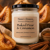 Baked Pear & Cinnamon
