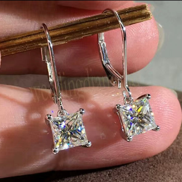 Faux Diamond Earrings