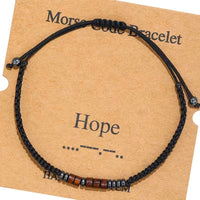 Morse Code Bracelet - Hope