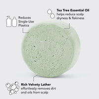 Shampoo - Tea Tree & Mint Clarifying Shampoo Bar