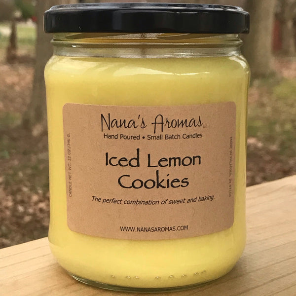 Iced Lemon Cookies